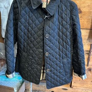 Burberry Black Lightweight Quilted Jacket